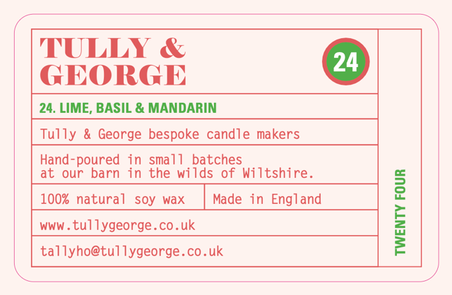 24. LIME, BASIL & MANDARIN